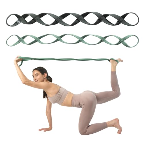 VRTX Fabric Stretch Strap Essential Set for Yoga, Pilates, Home Workout