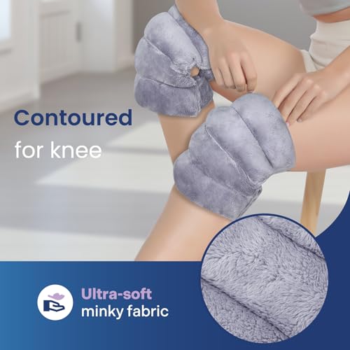 REVIX Microwave Heating Pad for Knee & Elbow Arthritis Pain Relief - color: Gray
