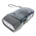 ASR Outdoor Emergency Motion 3 LED Dynamo Squeeze Action Basic Flashlight - No Batteries Needed