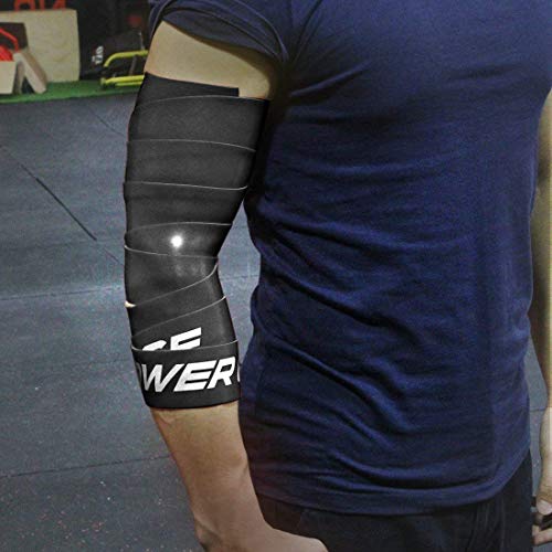 POWER GUIDANCE Muscle Floss Bands - Compression Bands - Mobility & Recovery Bands - for Improving Movement, Increasing Circulation & Reducing Soreness - color: Black Medium Resistance (2)