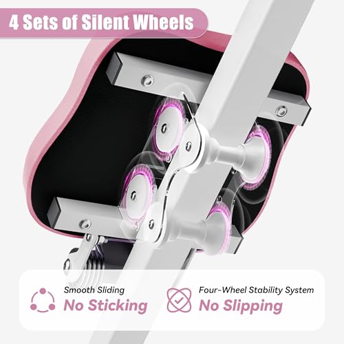 EPHESPORT 2-in-1 Crunch & Sit-Up Ab Machine with Knee & Back Protection
