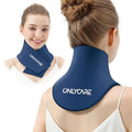 ONLYCARE Neck Ice Pack Wrap Gel - Upgraded Shoulder Ice Packs for Injuries Reusable, Hot and Cold Compress Ice Packs for Neck, Relief of Pain, Office Pressure, Swelling, Sprains - color: Dark Blue