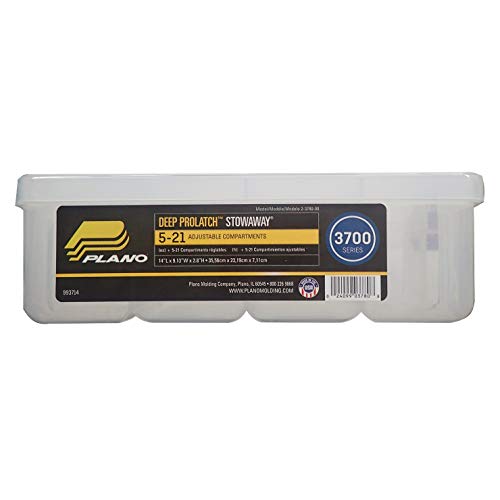 Plano Prolatch Stowaway Storage Case - size: One Size, style: 3700 Deep Bulk
