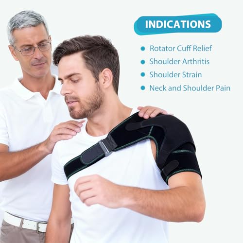 Shoulder Ice Pack Brace for Rotator Cuff, Swelling & Post-Surgery Recovery