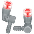 2 Pcs Bite Valve Replacement Bite Valve Nozzles - color: beige