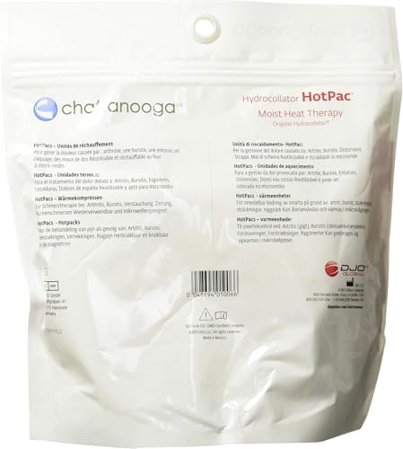 Chattanooga Hydrocollator Moist Heat HotPacs - Standard Size, 10x12 Inch (Pack of 10) - size: 10x12 Inch (Pack of 10)