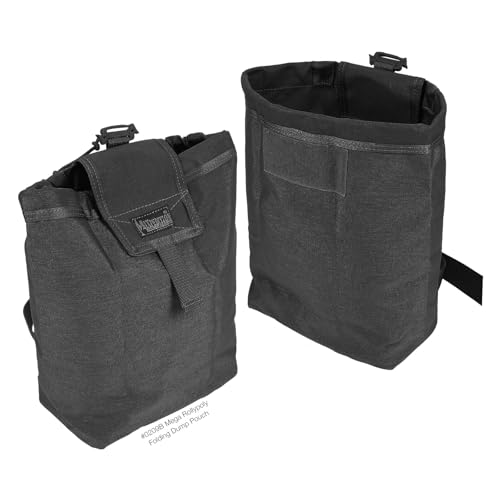 Maxpedition Mega Rollypoly Folding Dump Pouch - color: Black