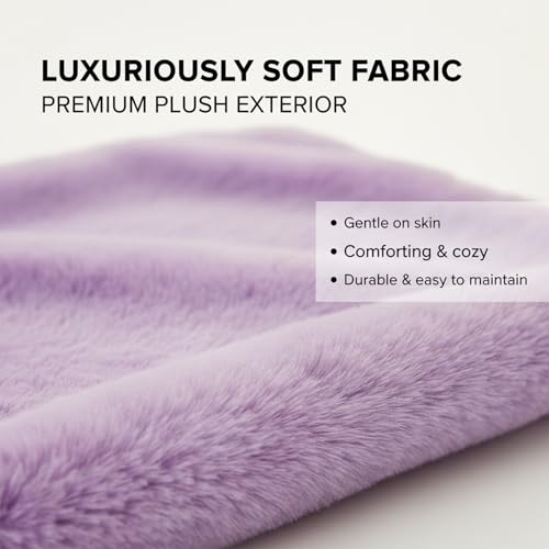 Microwavable Heating Pad - Multi-Purpose Warm Relief for Neck, Shoulders, Lumbar Muscles, Colic & Upset Stomach, Soft Skin-Friendly Fabric, Portable for Home/Office/Travel