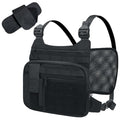 KINGSLONG Running Vest, Chest Bag for Men, Chest Pack, Hiking (B-Holster) - color: B-Holster