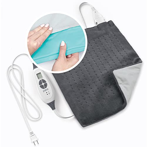 Pure Enrichment PureRelief Duo 2-in-1 Heating Pad with XL Hot/Cold Gel Pack