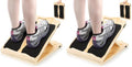 Yarlung Wooden Slant Board for Calf Stretching, Portable Squat Incline Board for Knees Ankle Leg Heel, Adjustable 5 Angles Calf Stretch Wedge for Exercise, Physical Therapy (Pack of 2) - size: 16"L x 12.5"W x 1.5"H (Pack of 2)