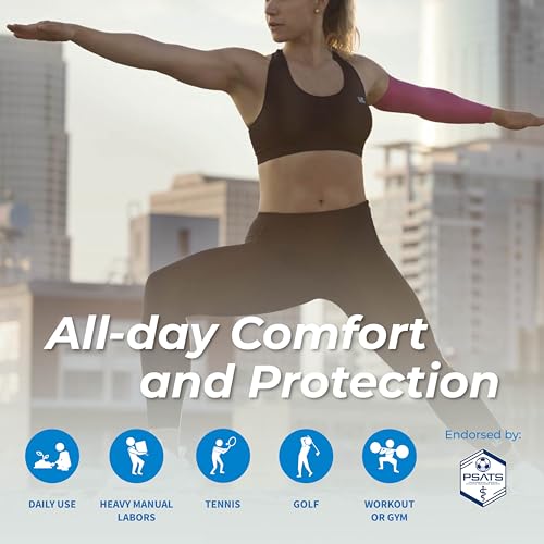LP 768CN Adjustable Ankle Stabilizer Brace for Men & Women - color: Blue, size: S
