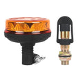 1Pcs Led Beacon Light Amber Strobe Lights with I Shape Metal Bracket - color: Beacon Light +I Shape Bracket