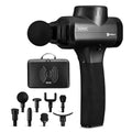 Lifepro Sonic Massage Gun Percussion Muscle Massager, 8 Heads & 5 Speeds - color: Black, size: Standard