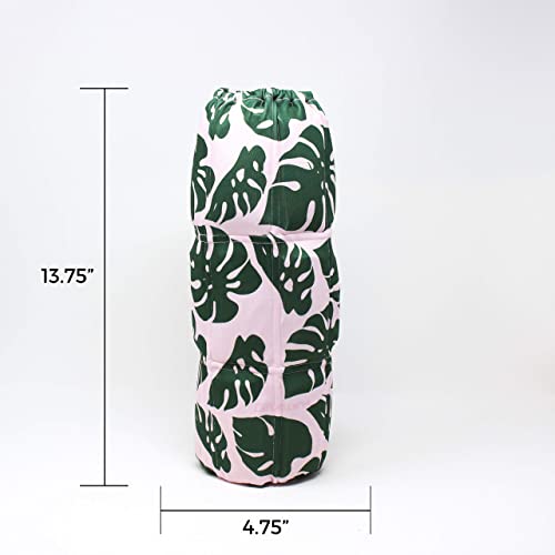 HurtSkurt® Premium Ice Therapy Sleeve – Island Palm Large – Stretch-Fit Wearable Cold Compression Wrap for Knee, Leg, Elbow & Ankle Recovery, Durable, Machine Washable, Stays Cold Longer - color: Island Palm, size: Large