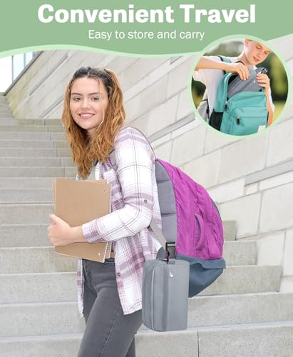 Small Lunch Bag, Freezable Snack Bag for Kids, Mini Lunch Box - color: Gray
