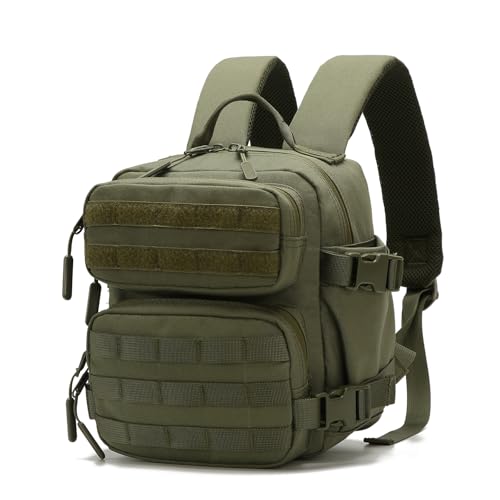 9L/20L Mini Backpack for Men and Women, Small Backpack for Gym Hiking Travel Sports Running - color: 9l-green