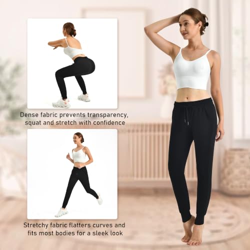 Ipletix Joggers for Women with Pockets Yoga Lounge Sweat Pants - color: Royal Blue, size: Large