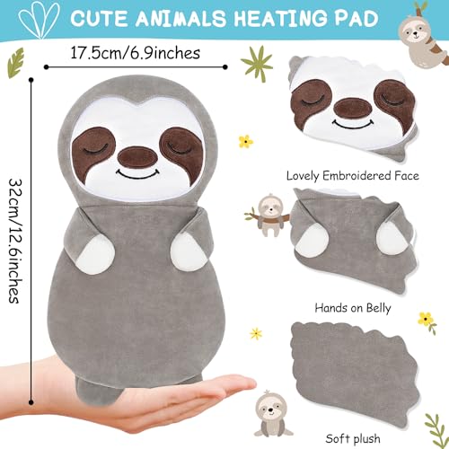 Sloth Microwave Heating Pad for Period Cramps Microwavable Heating Pads - style: Sloth