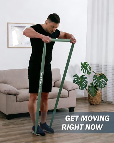 Resistance Bands for Working Out,5-Level Elastic Exercise Bands - color: Green