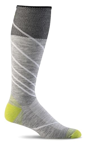 Sockwell Men's Pulse OTC Firm Graduated Compression Sock - color: Grey, size: Medium-Large