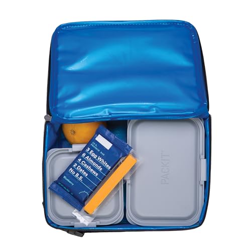 PackIt Freezable Classic Lunch Box, Sporty Camo Navy - color: Sporty Camo Navy