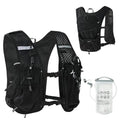 Running Hydration Vest Backpack with 1.5L Bladder for Men Women - color: black, size: with hydration