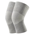 Knee Sleeve，1 Pair Compression Knee Sleeve for Women Men, Anti-Slip Elastic Sport Warm Knee Brace (Large) - size: Large