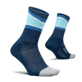 Feetures Elite Light Cushion Mini Crew Sock - color: Blue Bounce (1 Pair), size: Medium