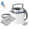 YOUKADA Cold Therapy Machine for Knee After Surgery with Quiet Pump - color: White&gray
