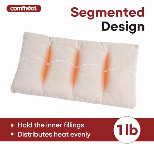 Small Microwave Heating Pad for Pain Relief, 11 x 6.3 Heat Pack