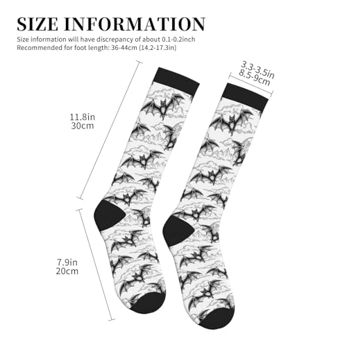 Graduated Compression Socks Knee High For Women Men Athletic - color: 12