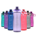Pogo 18oz Plastic Water Bottle with Chug Lid and Carry Loop, Lilac, 18 Ounces (Pack of 6) - color: Lilac, size: 18 Ounces (Pack of 6)