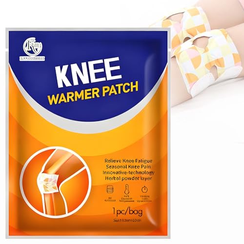 KZM Knee Heat Wraps for Knee Relief Patches 8-Hour Heat Therapy 6 Pcs