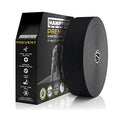 Hampton Adams Kinesiology Tape, Uncut Roll, Waterproof Muscle Support - color: Black, size: 2in x 135ft (1 Roll)