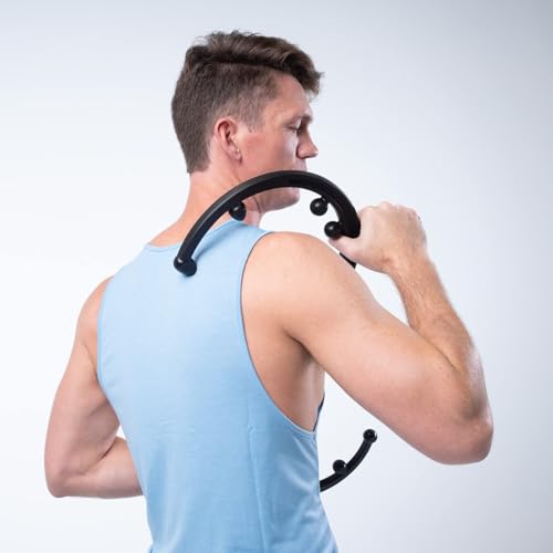 Body Back Buddy Elite Back Massager & Neck Massager for Pain Relief, Black - color: Black, size: Elite