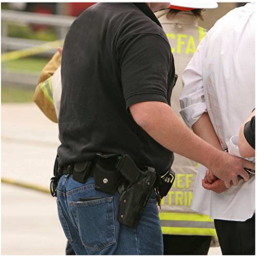 10-in-1 Tactical Modular Duty Belt w/Pouches for Law Enforcement