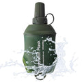 J.CARP 150ml Soft Flask Running Water Bottles, TPU Foldable Running Hydration Flask for Hydration Pack Cycling Hiking Climbing Outdoors Motorbike Green - color: Green, 150ml