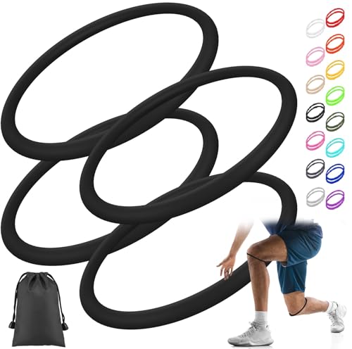 Foilswirl Patella Knee Band Basketball Knee Strap,4,Black,L - color: Black, size: L