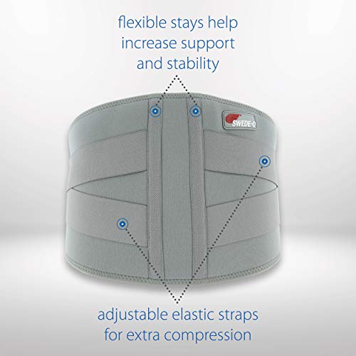 Swede-O Thermal Vent Lumbar Support - Large - size: Large