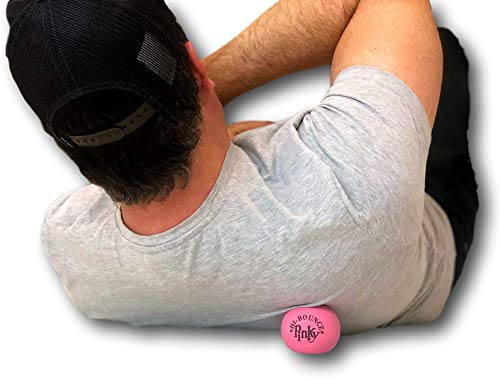 JA-RU Hi-Bounce Pinky Ball (4 Pack) 2.5 Inch Bouncy Balls for Kids 976-4A
