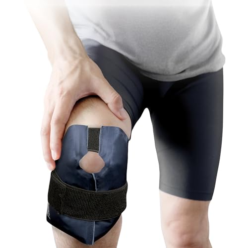 Rapid Relief Reusable Hot or Cold Joint Pain Relief Gel Wrap for Knee Elbow