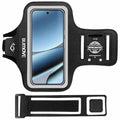 Running Armband Phone Holder with Headset Locker Fits up to 6.8" - size: G6.8"