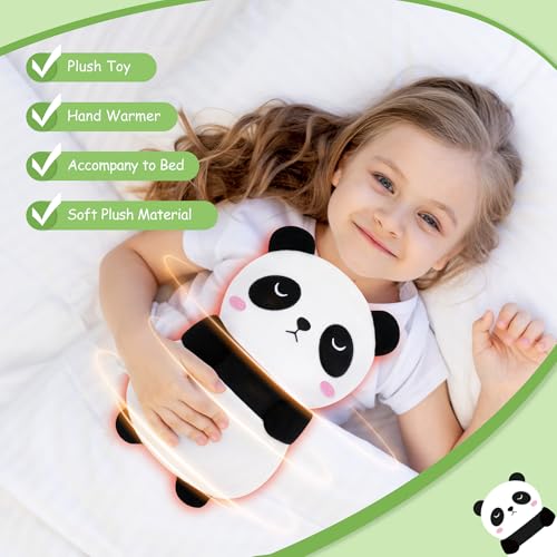Panda Microwavable Heating Pad for Period Pain Relief Panda Heating Pad - style: White Panda