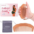 Wooden Birth Comb, Pregnancy Essentials for labor pain - color: Wooden Birth Comb
