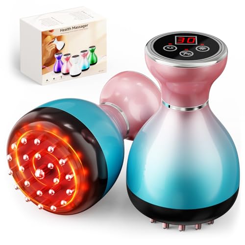 Electric Lymphatic Drainage Massager for Body Anti-Cellulite Sculpting Tool - color: Colorful