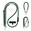 Phone Lanyard, 3 Ways to Wear: Crossbody, Neck and Wrist Strap - color: Green