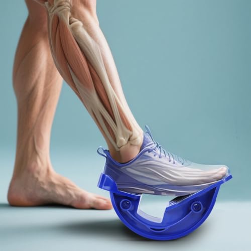 Calf Stretcher, Foot Stretcher for Plantar Fasciitis Relief, Foot Rocker Massager, Effective Leg Thigh Calf Stretching for Home Exercise ﻿
