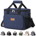 Lifewit Insulated Lunch Box for Men, Lunch Bag Cooler Women, 12-Can 9L - color: Dark Blue, size: Medium(9L)