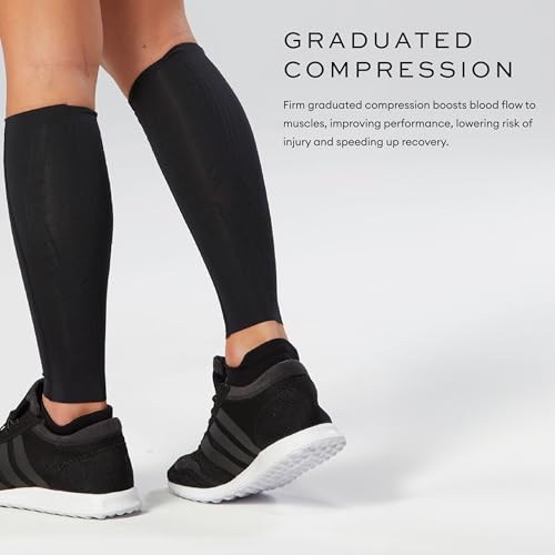 2XU Elite MCS Compression Calf Guards - color: Black/Gold